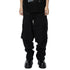 JULIUS 907PAM5 Black / Rust Graft Pants